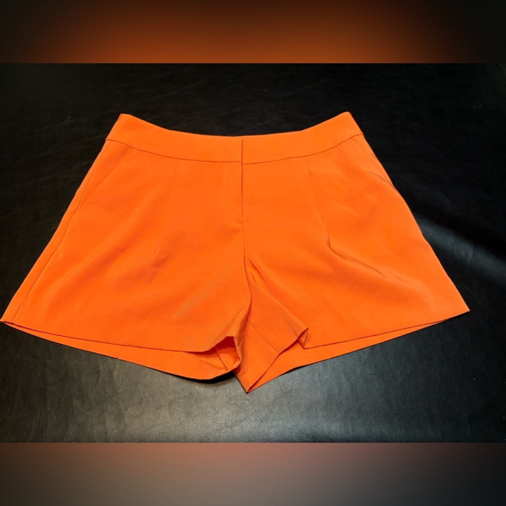 Ann Taylor Bright Orange High Waist Women's Shorts